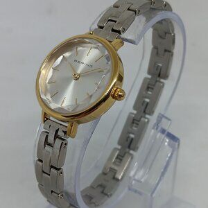 Bering 11024-710-C Women's 24mm Stainless Steel Faceted Crystal Watch